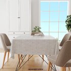 Toalha De Mesa Quadrada Para 4 Lugares Clássica 1.45m X 1.45m