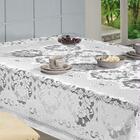 Toalha De Mesa Quadrada Renda Branca 1,50 X 1,50 M