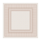 Toalha De Mesa Quadrada Xadrez Beg 4 Lugares 140x140