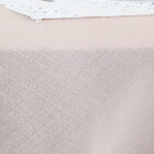 Toalha De Mesa Redonda 3,00 Rafia  Nude