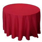 Toalha De Mesa Redonda Oxford 3,00 Vermelho