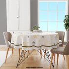 Toalha De Mesa Redonda Para 4 Lugares  Estrelas 1.45m Único