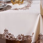 Toalha De Mesa Renda 8 Lugares Bordado Inglês Tessi Dubai