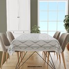 Toalha De Mesa Retangular 10-12 Lugares Abstrato Moderno 1.45