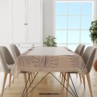 Toalha De Mesa Retangular 10-12 Lugares Costela De Adão 1.45m