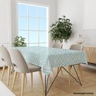 Toalha De Mesa Retangular 10-12 Lugares Efeito Ilusão 1.45m X