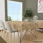 Toalha De Mesa Retangular 10-12 Lugares Flor Old 1.45m X 3.20