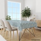 Toalha De Mesa Retangular 10-12 Lugares Floral Premium 1.45m