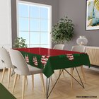 Toalha De Mesa Retangular 10-12 Lugares Pinheiro Premium 1.45