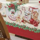 Toalha De Mesa Retangular 8 Lugares Segredos De Receita Natal