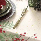 Toalha De Mesa Retangular Flores De Natal 140x250 8 Lugares K