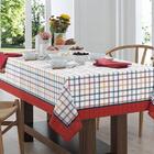 Toalha De Mesa Retangular Karsten 6 Lugares 100% Algodão Amelí