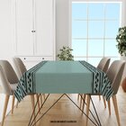 Toalha De Mesa Retangular Para 6 Lugares Abstrato 1.45m X 2.2