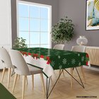 Toalha De Mesa Retangular Para 6 Lugares Floco De Neve Com La