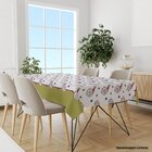 Toalha De Mesa Retangular Para 6 Lugares Pitaya 1.45m X 2.20m