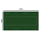 Toalha De Mesa Retangular Para 8 Lugares Elementos Natalinos