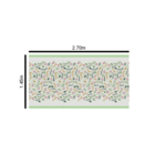 Toalha De Mesa Retangular Para 8 Lugares Folhas Natalinas Min