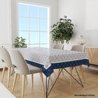 Toalha De Mesa Retangular Para 8 Lugares Listras Modernas 1.4