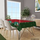 Toalha De Mesa Retangular Para 8 Lugares Papai Noel Com Bonec