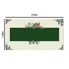 Toalha De Mesa Retangular Para 8 Lugares Presentes Natalinos