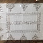 Toalha De Mesa Retangular Renda 2,00 X 1,40 M Kit 2 Unidades