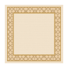 Toalha De Mesa Retangular Rustic Ambar 6 Lugares 140x220