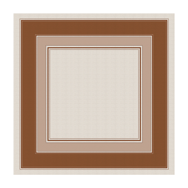 Toalha De Mesa Retangular Terracota 8 Lugares 140x270