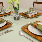 Toalha De Mesa Tricoline Poa 1,46x2,60m Verde