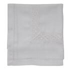 Toalha De Mesa Vazada Branco 1x220x220 1020364