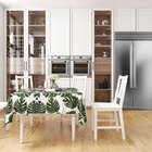 Toalha De Mesa Verde Costela De Adão Quadrada 1,40m X 1,40m T