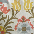 Toalha De Mesa Wendy Plantas Cores Quentes - 140x140cm