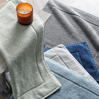 Toalha de Piso Karsten Juliet Cinza 100% Algodão 48x70cm