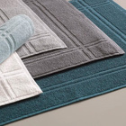 Toalha de Piso Karsten Metropole Branca 100% Algodão 45x65cm