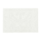 Toalha de Piso Karsten Metropole Branca 100% Algodão 45x65cm