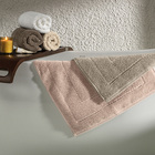 Toalha de Piso Karsten Solare Bege Grão 100% Algodão 48x80cm