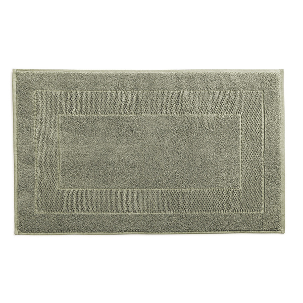 Toalha de Piso Karsten Solare Verde 100% Algodão 48x80cm