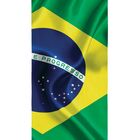 Toalha De Praia Brasil 70x140 Cm Lepper Verde Un