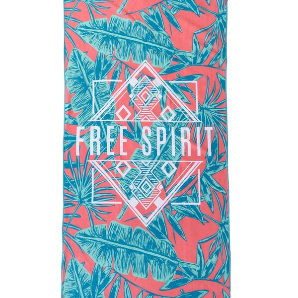 Toalha De Praia Estampada Bene Casa Laranja Un