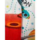 Toalha De Praia - Infantil - Espacial - Aveludada - 100% Algo