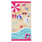 Toalha De Praia Málaga Holiday I 75x150 - Teka - Colorido