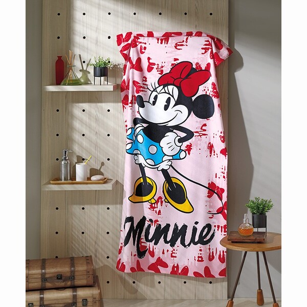 Toalha De Praia - Minnie 07 - Aveludada - Dohler