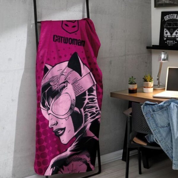 Toalha de praia Mulher Gato 01 Dohler