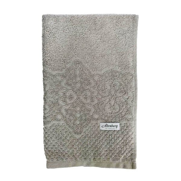 Toalha de Rosto Altenburg 50 x 80cm Macrame Cinza
