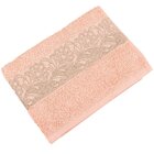 Toalha De Rosto Atlântica Bella 50x70 Veludo Rosa