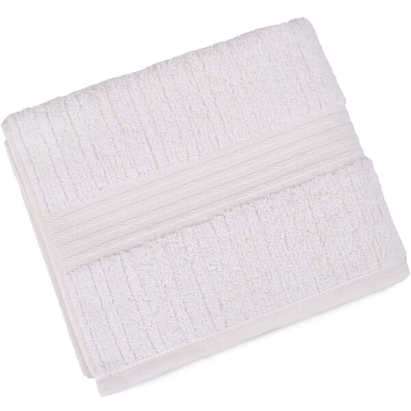 Toalha De Rosto Atlântica Chronos 100% Algodão 50x80 Branco