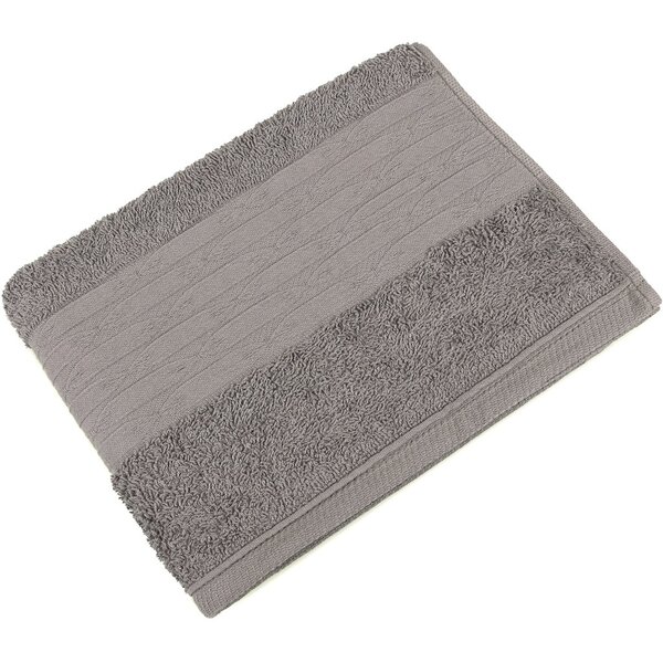 Toalha De Rosto Atlântica Ondas 100% Algodão 50x70 Inox