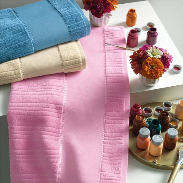 Toalha De Rosto Aveludada Para Pintar E Bordar Ponto Russo Ka