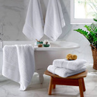 Toalha De Rosto Bouton/buettner Algodão Egípcio 50cmx80cm Imp