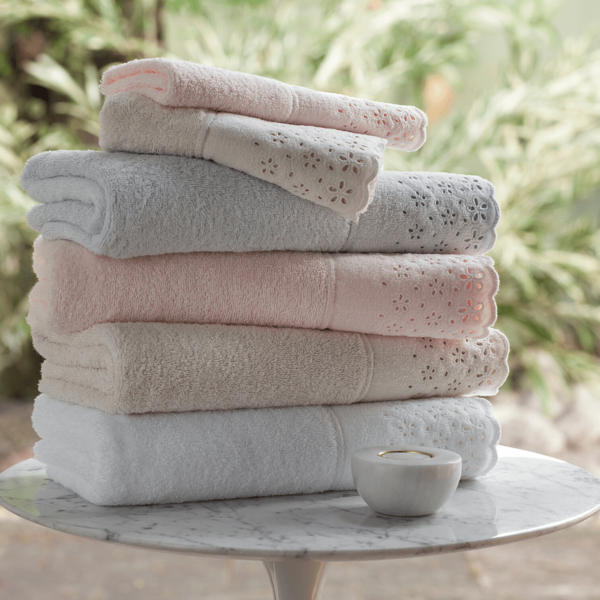 Toalha De Rosto Buddemeyer Crystal Branca 1011 Rosto