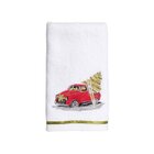 Toalha De Rosto Caminhonete De Natal Kit C/2 42x70cm